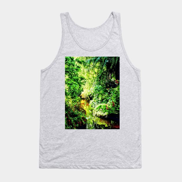 Bahamas - Tropical Paradise Tank Top by SusanSavad